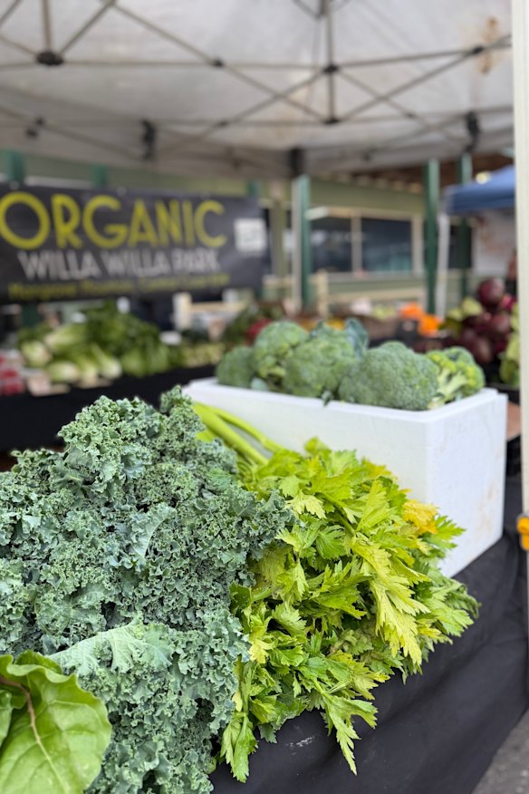 Market-fresh produce. 