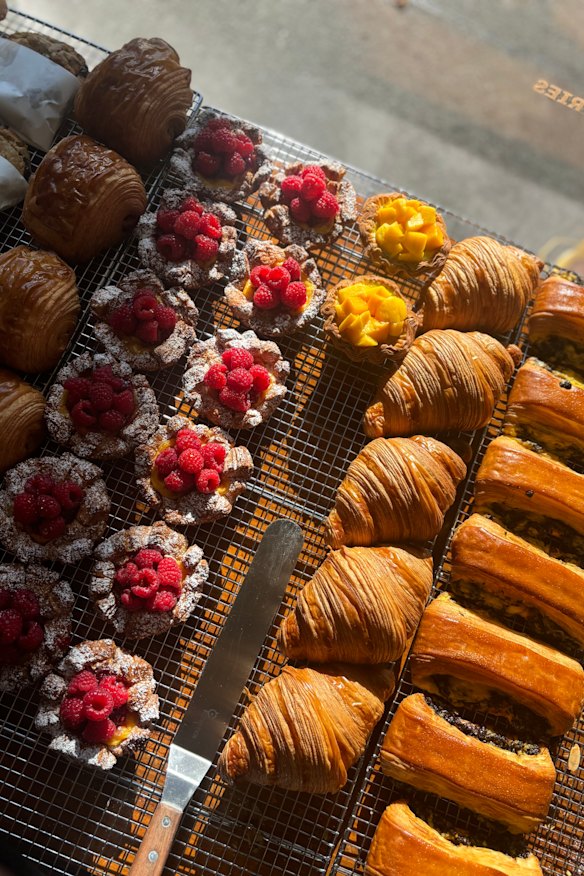 The raspberry danish is an Amann Patisserie favourite.