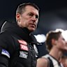 Collingwood coach Craig McRae.