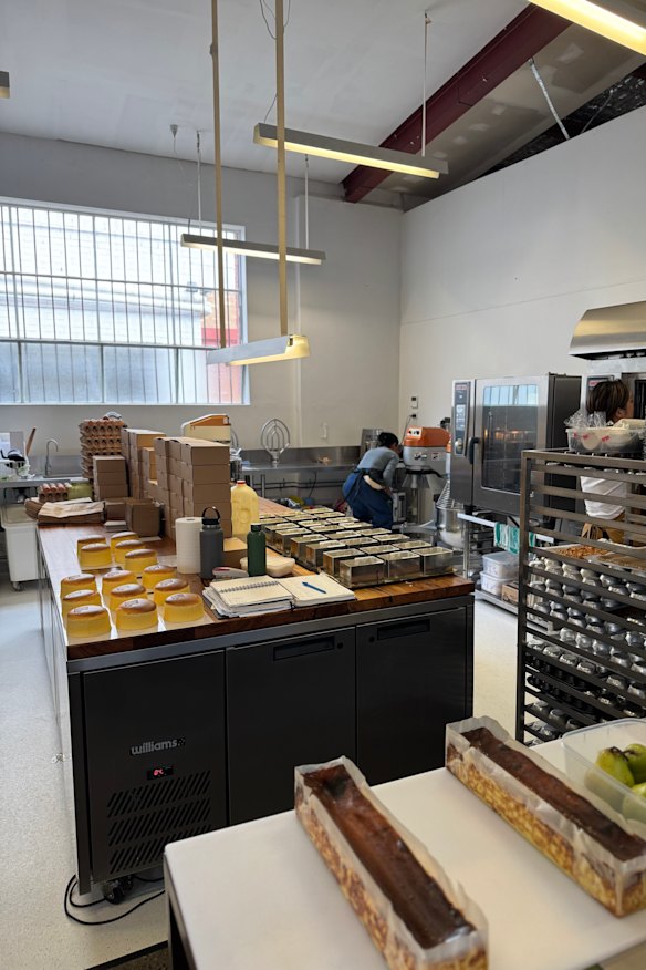 Inside the warehouse-style Collingwood space.