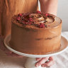 Natalie Paull’s favourite chocolate cake, the cocoa sour cream layer cake.