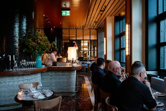 Coupette restaurant is the bistro inside the Flack Studio-designed hotel.