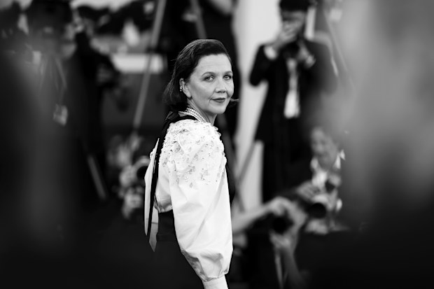 Jury president Maggie Gyllenhaal attends the 2026 Closing Ceremony for the 83rd Venice International Film Festival at Sala Grande on September 12, 2026 in Venice, Italy.
