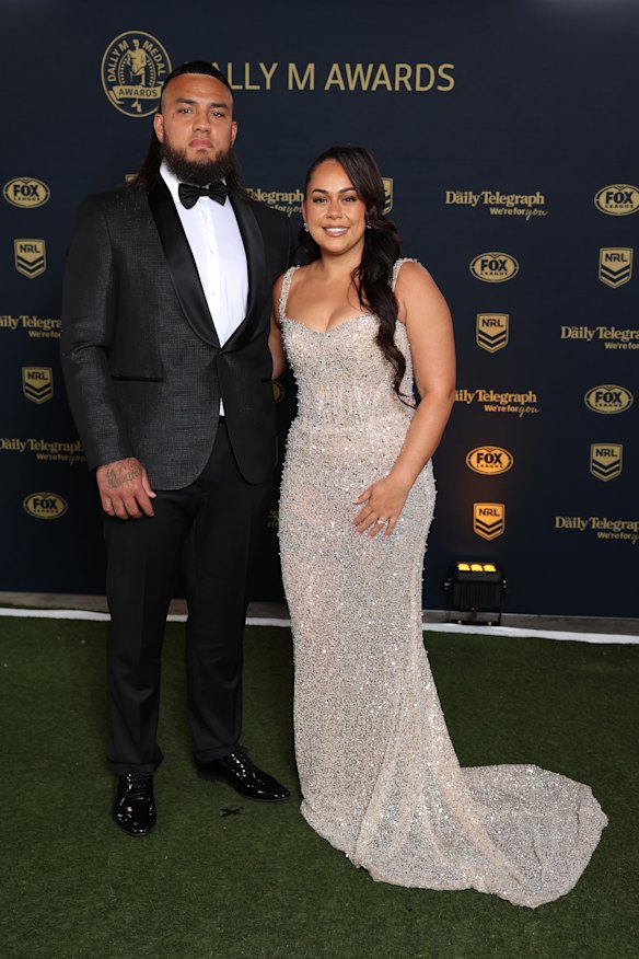 Addin Fonua-Blake and guest.