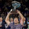 Australian Open champion Dylan Alcott on the moment that made him 'tear up'