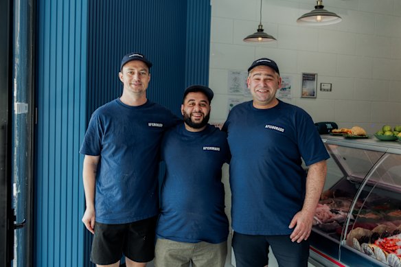 Afishonado’s Josh Cohen, Cole Piper and Andrew Joseph.