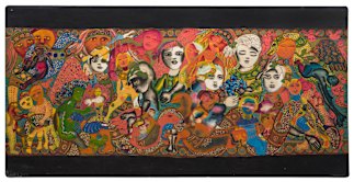 Untitled Mural, c1966, that Heide Museum of Modern Art has purchased for $77,500.