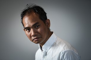 Swe Win is running his Myanmar news team from Australia. 