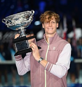 Jannik Sinner won this year’s Australian Open men’s singles title.