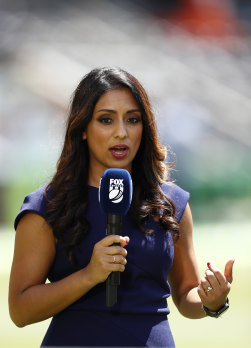 Fox Cricket's expert commentator Isa Guha.