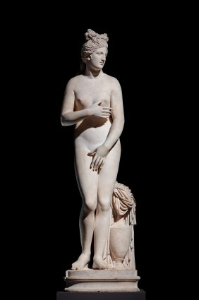 Roman Goddess Venus, associated with love and beauty.