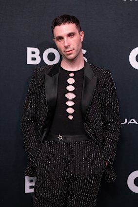 James Parr loves to dress unconventionally for the red carpet.