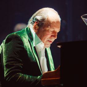 Zimmer at the piano.
