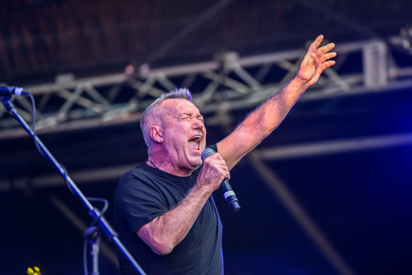Jimmy Barnes performs in Melbourne.