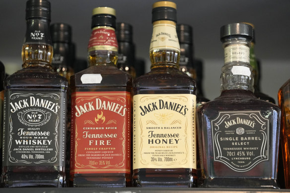 The European Union is a major destination for American whiskey.