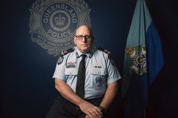 Andrew Massingham, who joined the QPS in 1986 fresh out of school, has worked as a detective across some of Queensland’s biggest cases, including triple murderer Max Sica. 