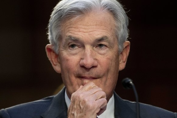 US Federal Reserve chairman Jerome Powell.