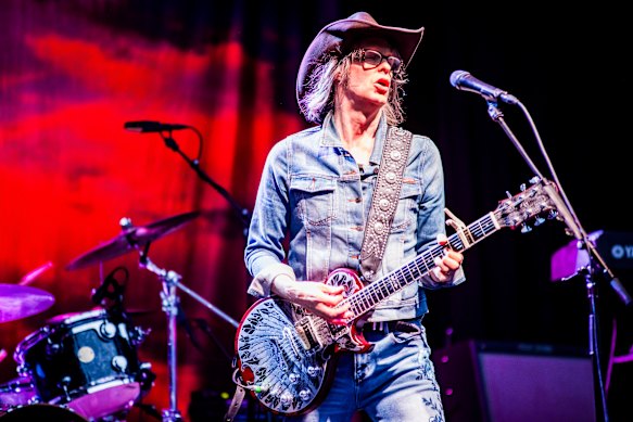 Always entertaining: Mike Scott of The Waterboys.