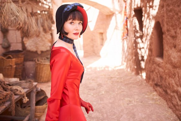 Marion Boyce on Phryne Fisher (played by Essie Davis): “She had this ... energy so I wanted her to sort of burst onto scenes like this huge hurricane.”