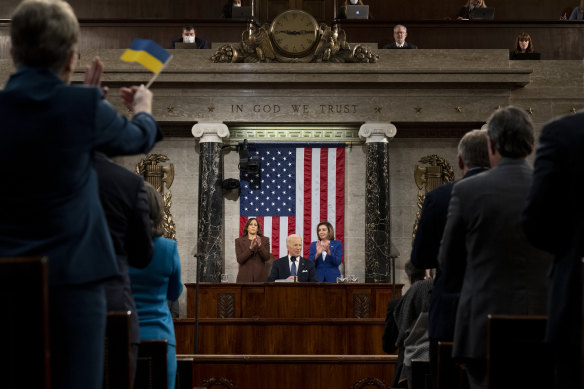 President Joe Biden delivers his first State of the Union address.