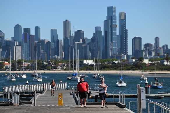The temperature could exceed 44 degrees in parts of Melbourne on Tuesday and 48 degrees in Ouyen. 