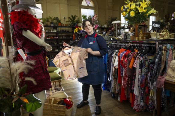 Samantha Arthur has seen op shop change a lot in the past decade.