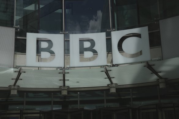 BBC headquarters in London.