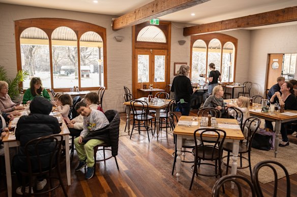 Interior of The Rockley Pub.