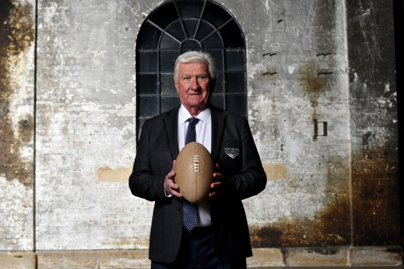 Sixty years at the microphone: Ray Warren. 