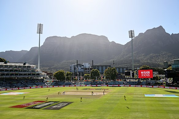 Newlands in Cape Town.