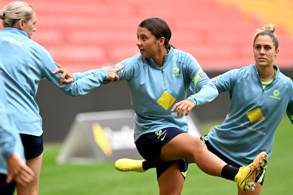 The Matildas are exhausted for this international window but superstar skipper Sam Kerr is on deck.