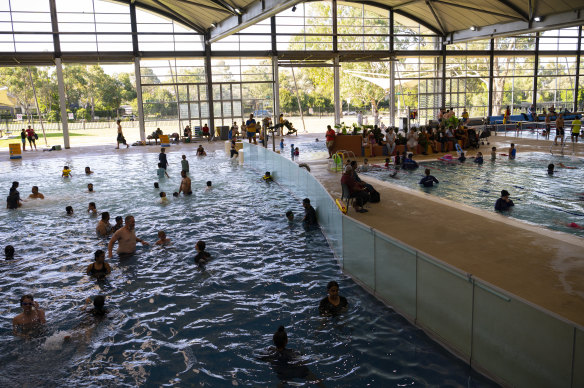 Blacktown has one public swimming pool per 100,000 people.