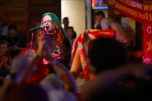 Jamie Webster’s music is entwined with Liverpool Football Club.
