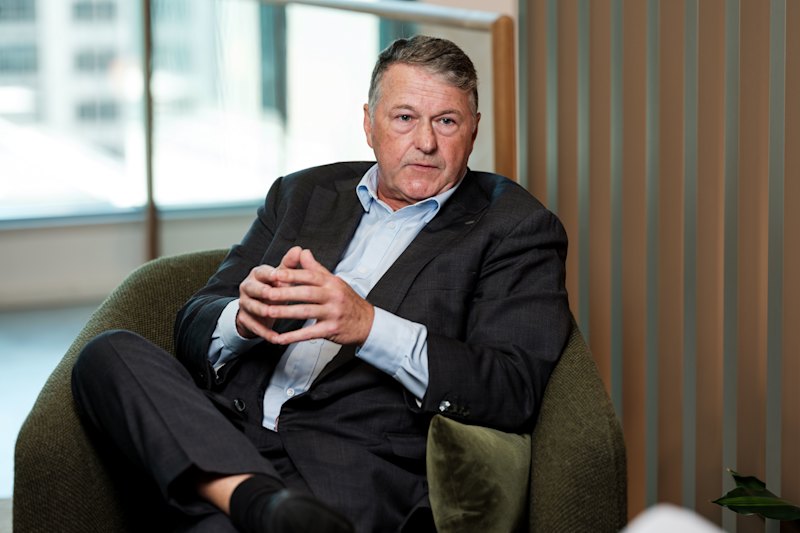 David Harrison was a property agent before starting at Charter Hall when it managed $500 million.