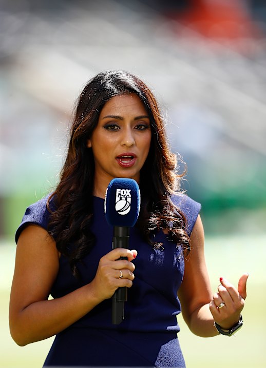 Fox Cricket's expert commentator Isa Guha.