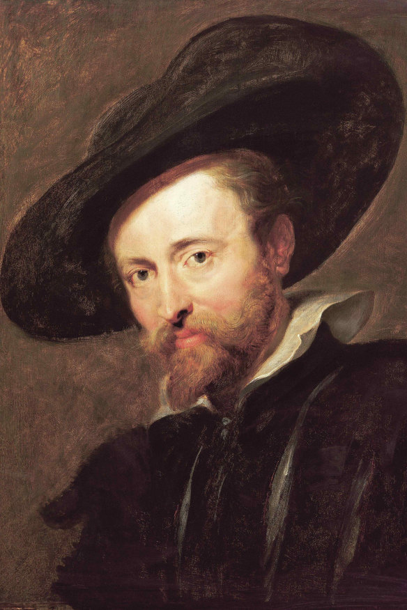 Peter Paul Rubens, here in a 1630 self-portrait, was known for a more bravura style.