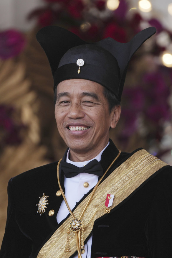 Indonesian President Joko Widodo in August.