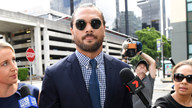 Queensland Reds rugby union player Karmichael Hunt fronted the Brisbane Magistrates Court earlier this week.