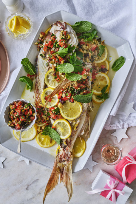 The Best Baked Whole Red Snapper Fish - Savourous