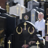 Rob Luscombe, President of peak body the Cemeteries and Crematoria Association of Victoria.