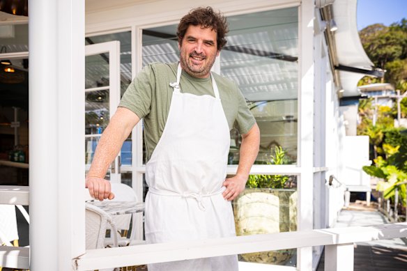 Head chef Sam Kane at upcoming venue The Corner, Palm Beach.
