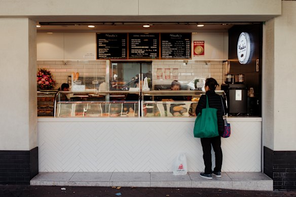 The exterior of Vinata’s Hot Bread in Cabramatta. 