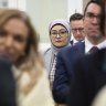 ‘I walked for humanity’: Labor senator Fatima Payman crosses floor to recognise Palestine