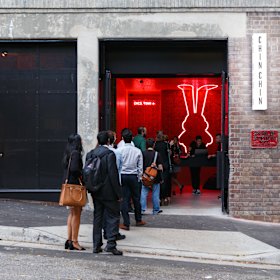 Queues for Chin Chin in Surry Hills.