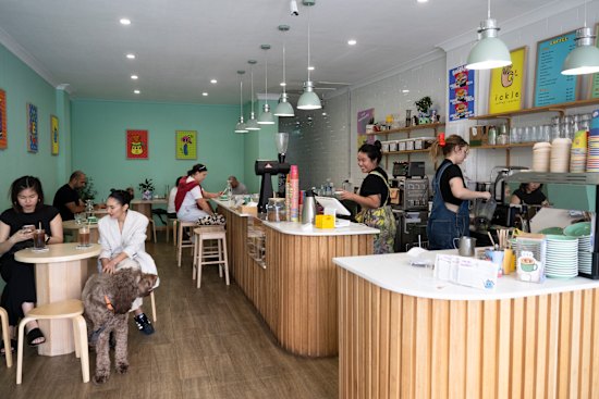 Ickle Coffee interiors.