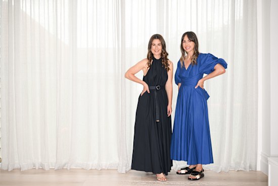 Phoebe Simmonds, left, and Kate Casey, founders of The Memo, a curated retail destination for parents.