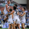 Ball was touched before Blues’ mark, but dissent free kick was correct, says AFL chief