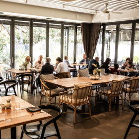 The main dining room. 