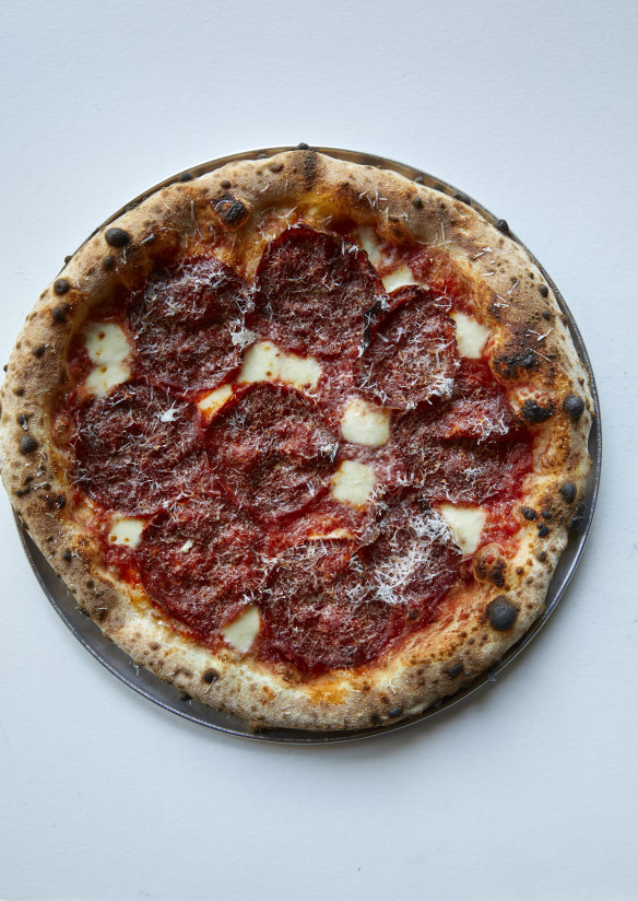 Killa Beez pizza.
