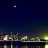 A view of the total lunar eclipse from South Perth.